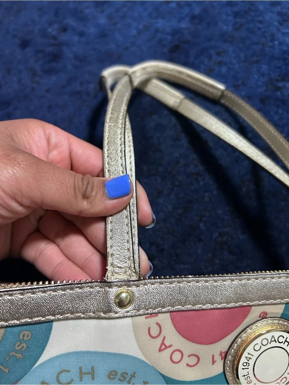 COACH - SoHo sateen tote